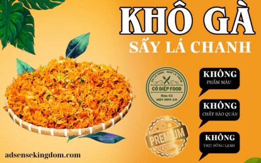 Khô Gà Bơ Tỏi Thịt Gà Nguyên Chất (1)