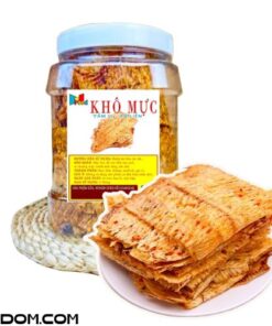 Mực Cán tẩm gia vị hộp 500gr