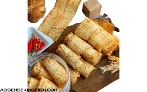 Mực Cán tẩm gia vị hộp 500gr